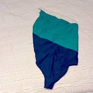 Summersalt Long Torso Sidestroke Seaweed & Seaglass & White Sand